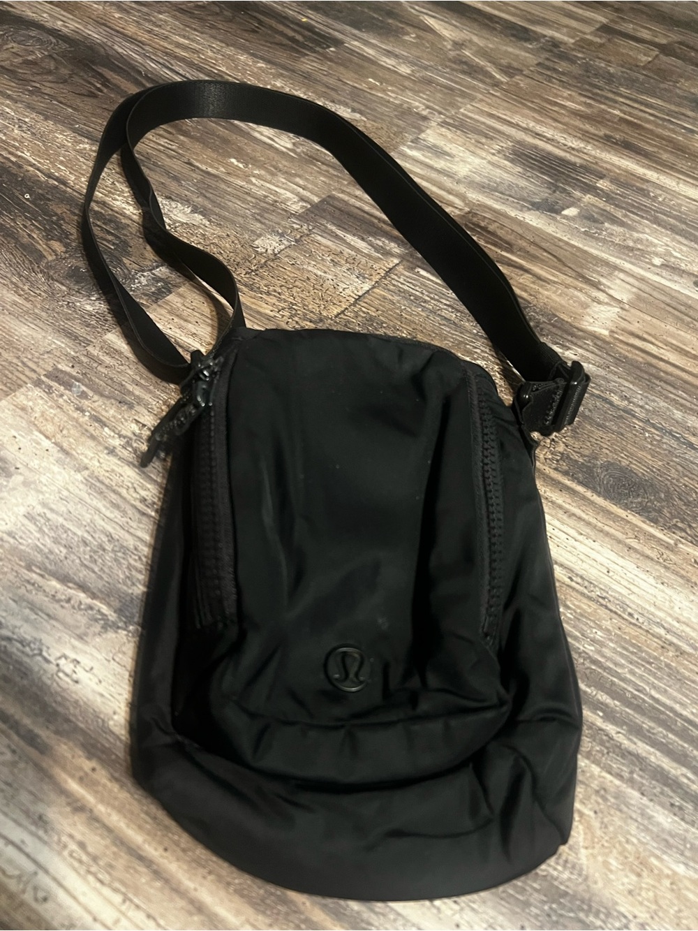 lululemon athletica Black Shoulder/Crossbody Bag